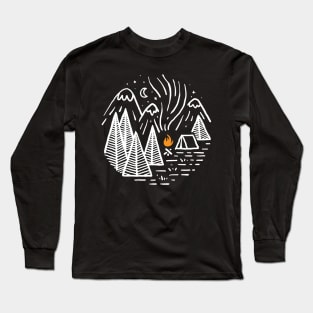 Camping and Bonfire Long Sleeve T-Shirt